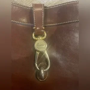 Beautiful Dooney Florentine Sadie feed Bag